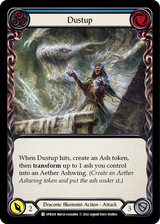 Dustup (Blue) [Uprising] Rainbow Foil