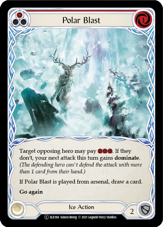 Polar Blast (Red) [Tales of Aria Unlimited] Unlimited Rainbow Foil