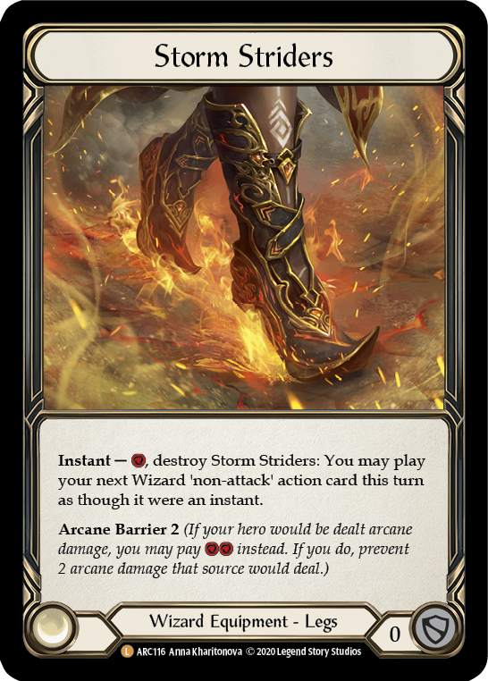Storm Striders [Arcane Rising Unlimited] Unlimited Rainbow Foil
