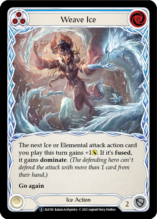 Weave Ice (Blue) [Tales of Aria Unlimited] Unlimited Rainbow Foil