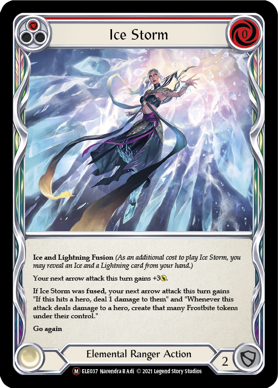 Ice Storm [Tales of Aria Unlimited] Unlimited Rainbow Foil