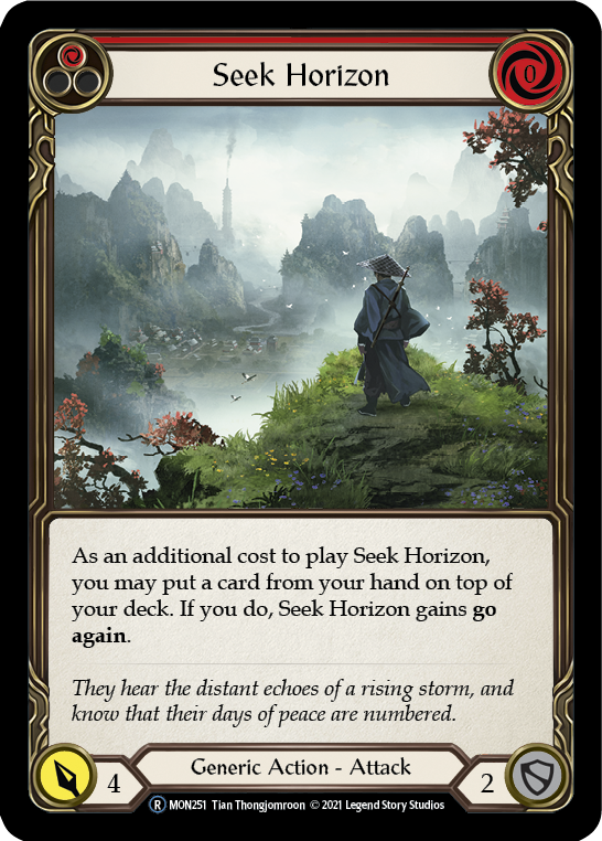 Seek Horizon (Red) [Monarch Unlimited] Unlimited Normal