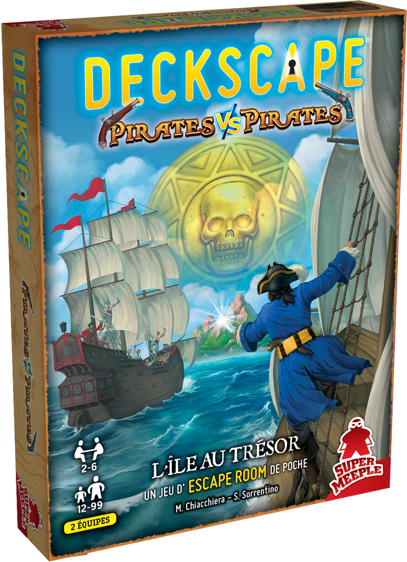 Deckscape 8: Duel - Pirates vs Pirates (FR)