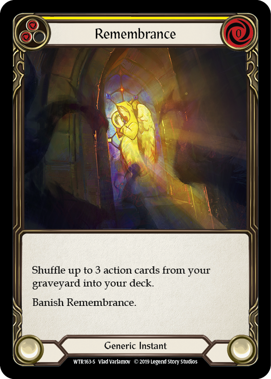 Remembrance [Welcome to Rathe 1st Edition] Alpha Print Rainbow Foil
