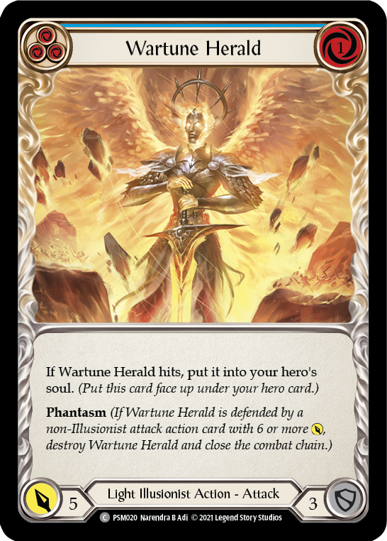 Wartune Herald (Blue) [Monarch Blitz Deck]