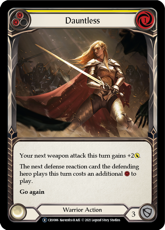 Dauntless (Yellow) [Crucible of War Unlimited] Unlimited Normal
