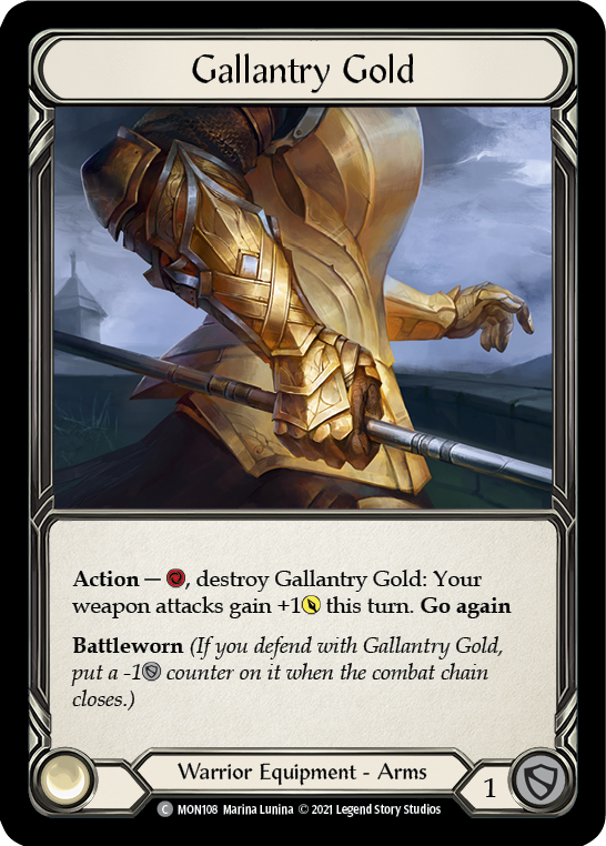 Gallantry Gold [Monarch 1st Edition] 1st Edition Normal