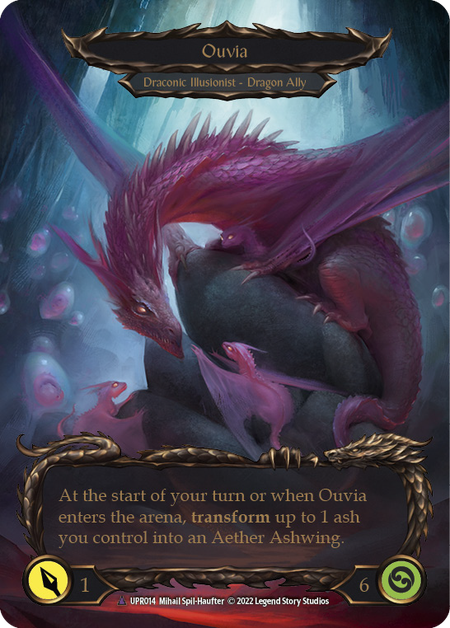 Invoke Ouvia // Ouvia (Marvel) [Uprising] Cold Foil