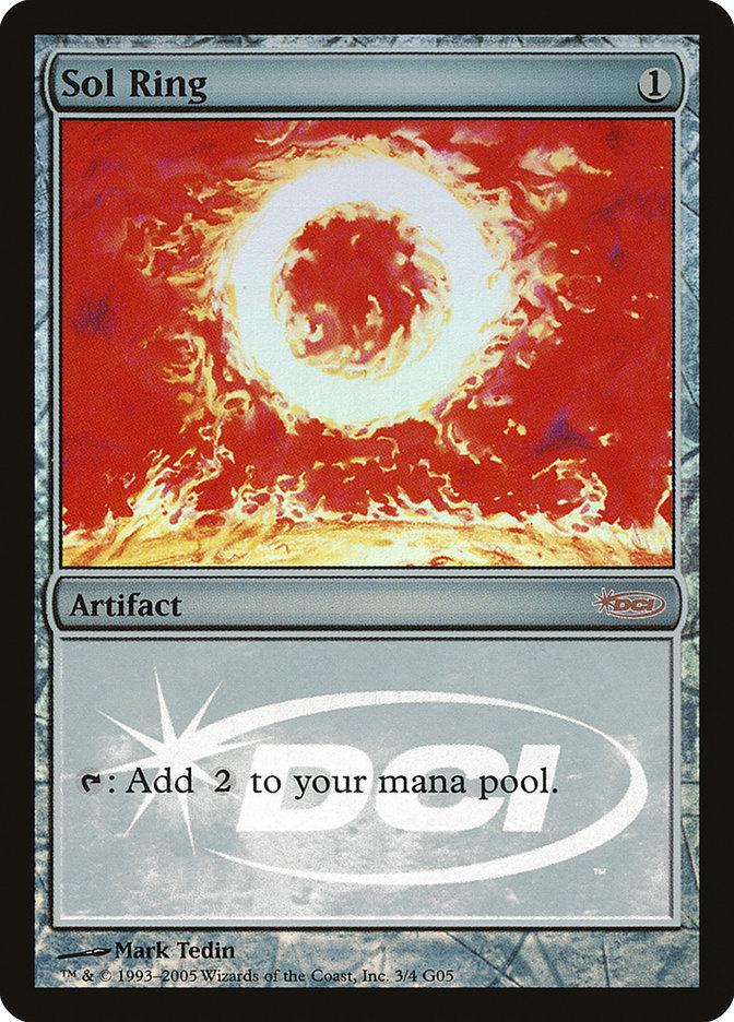 Sol Ring [Judge Gift Cards 2005] (Signed)