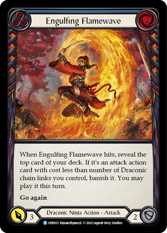 Engulfing Flamewave (Blue) [Uprising]