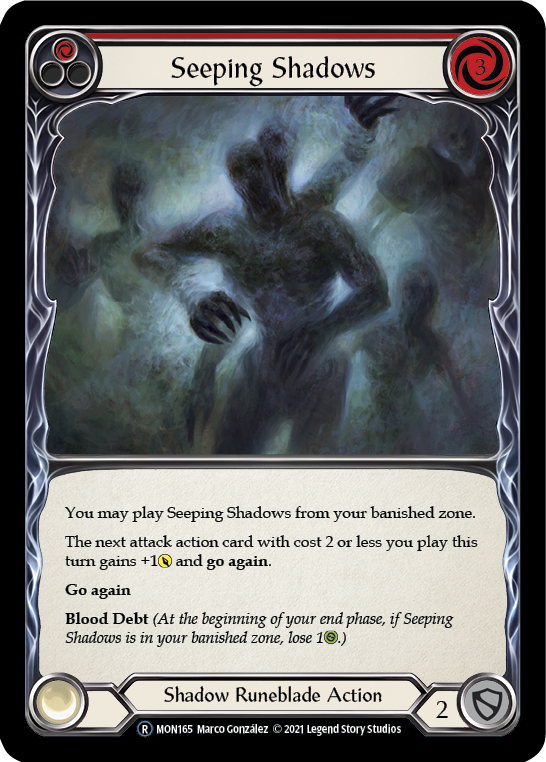 Seeping Shadows (Red) [Monarch Unlimited] Unlimited Normal