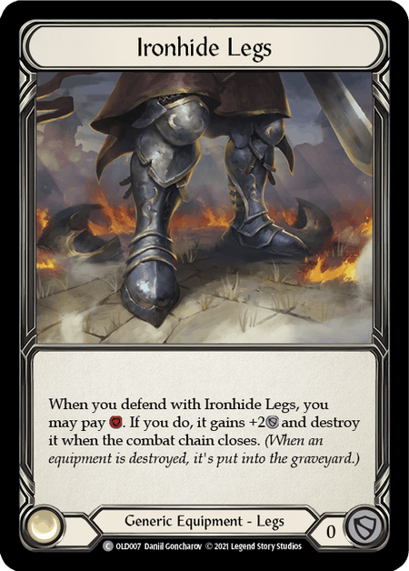 Ironhide Legs [Tales of Aria Blitz Deck] 1st Edition Normal