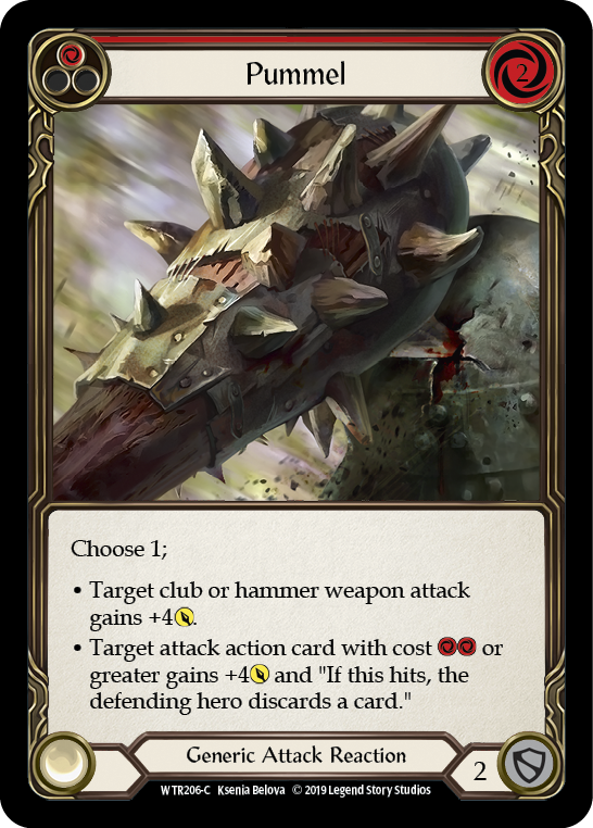 Pummel (Red) [Welcome to Rathe 1st Edition] Alpha Print Normal