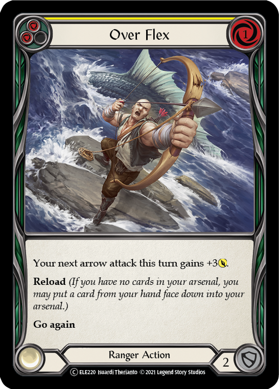 Over Flex (Yellow) [Tales of Aria Unlimited] Unlimited Rainbow Foil