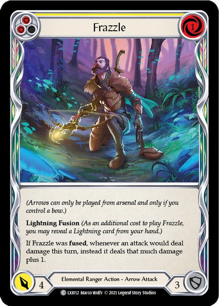 Frazzle (Yellow) [Tales of Aria Blitz Deck] 1st Edition Normal