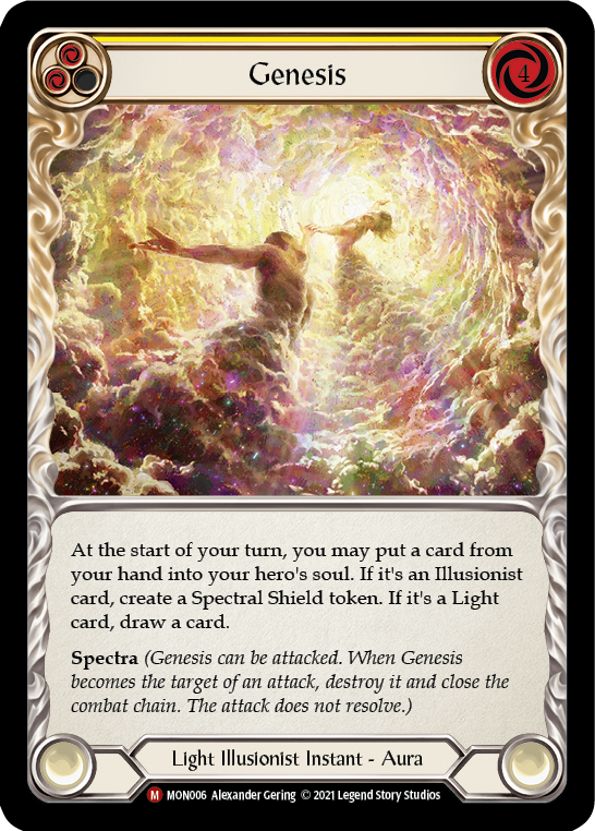 Genesis [Monarch 1st Edition] 1st Edition Rainbow Foil