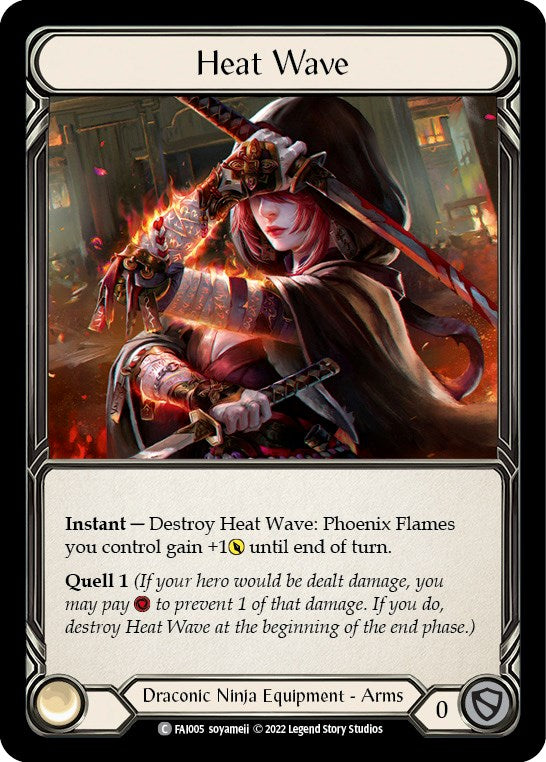 Heat Wave [Uprising] (Fai Blitz Deck)