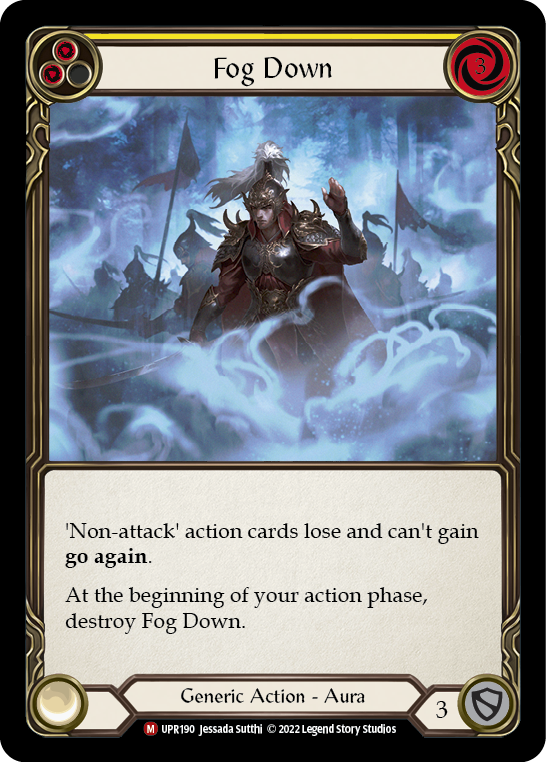 Fog Down [Uprising] Rainbow Foil