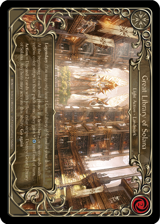 Great Library of Solana [Monarch Unlimited] Unlimited Rainbow Foil