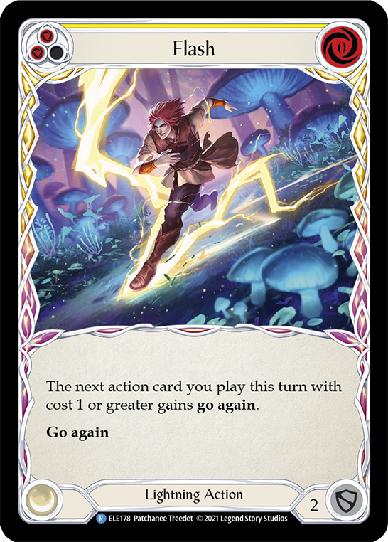 Flash (Yellow) [Tales of Aria 1st Edition] 1st Edition Normal