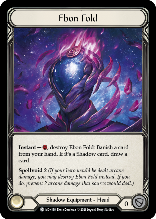 Ebon Fold [Monarch 1st Edition] 1st Edition Cold Foil