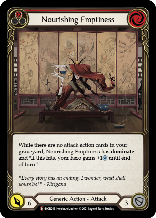 Nourishing Emptiness [Monarch Unlimited] Unlimited Rainbow Foil