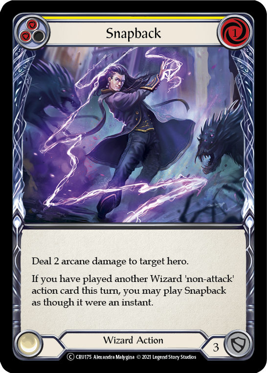 Snapback (Yellow) [Crucible of War Unlimited] Unlimited Normal