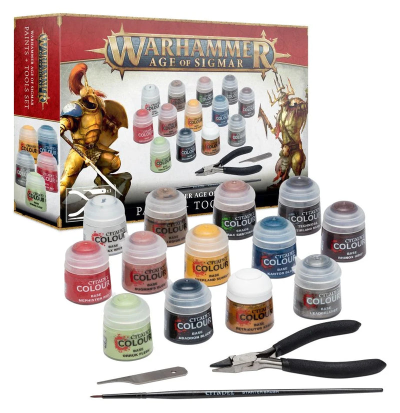 Warhammer : Age of Sigmar - Set peinture + outils