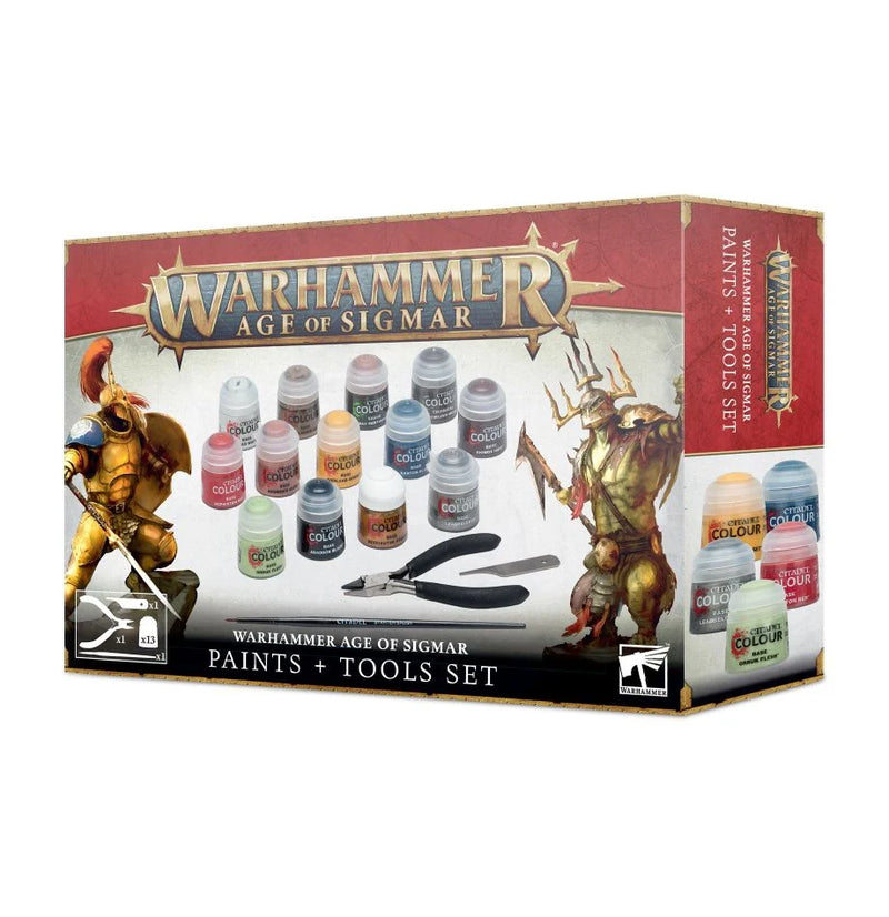 Warhammer : Age of Sigmar - Set peinture + outils