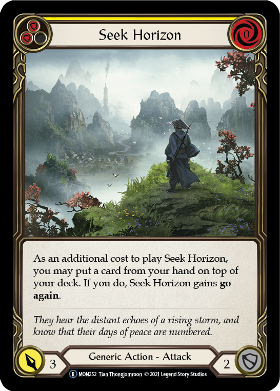 Seek Horizon (Yellow) [Monarch Unlimited] Unlimited Normal