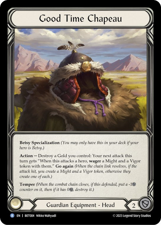 Good Time Chapeau [Heavy Hitters] (Betsy Blitz Deck)