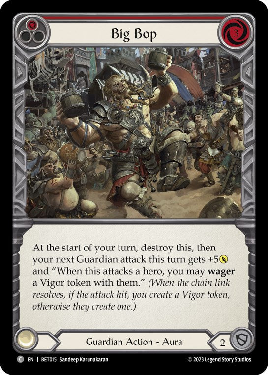 Big Bop (Red) [Heavy Hitters] (Betsy Blitz Deck)