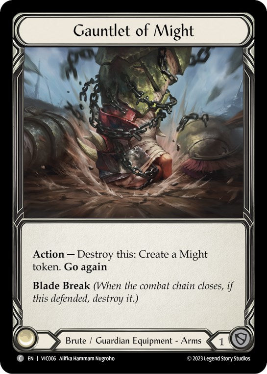 Gauntlet of Might [Heavy Hitters] (Victor Blitz Deck)
