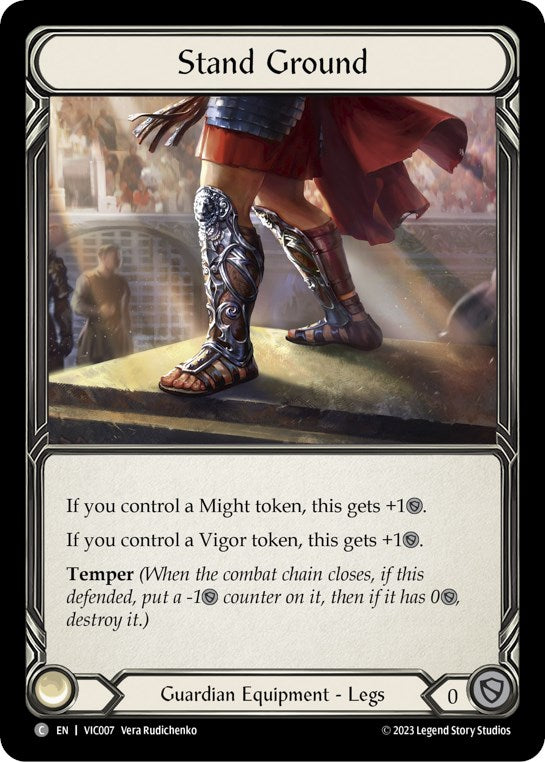 Stand Ground [Heavy Hitters] (Victor Blitz Deck)