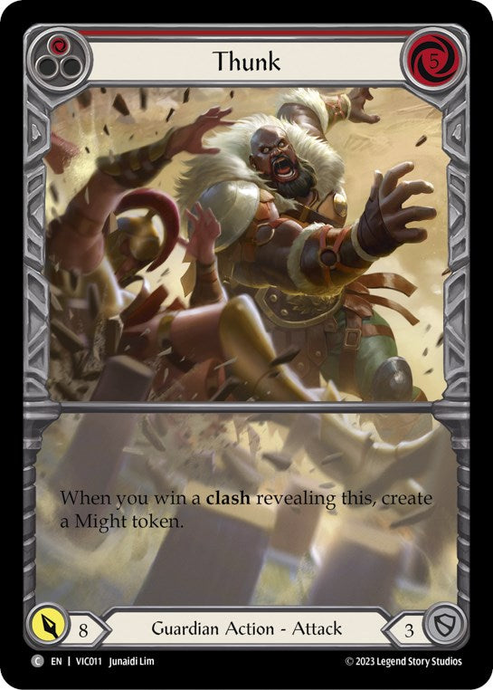 Thunk (Red) [Heavy Hitters] (Victor Blitz Deck)