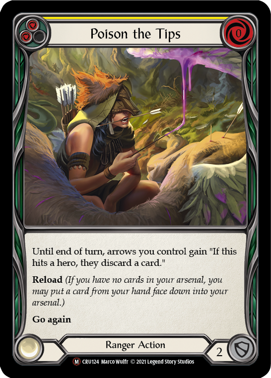 Poison the Tips [Crucible of War Unlimited] Unlimited Rainbow Foil