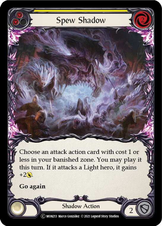 Spew Shadow (Yellow) [Monarch Unlimited] Unlimited Normal
