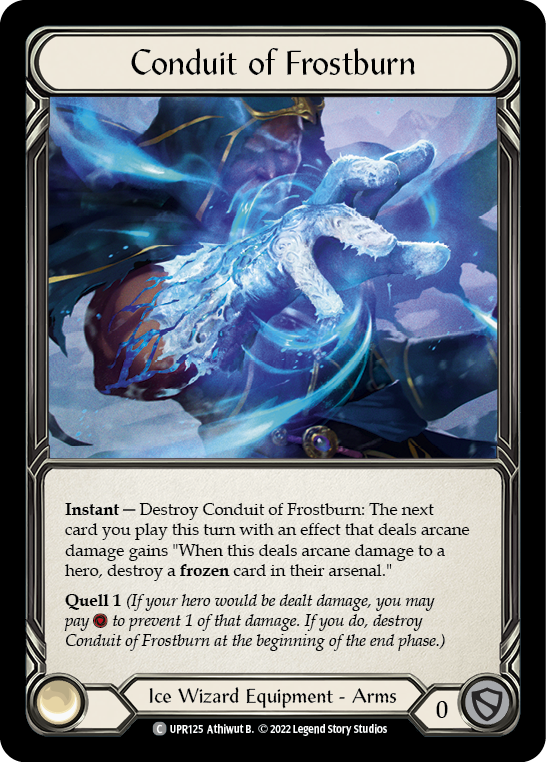 Conduit of Frostburn [Uprising] Cold Foil