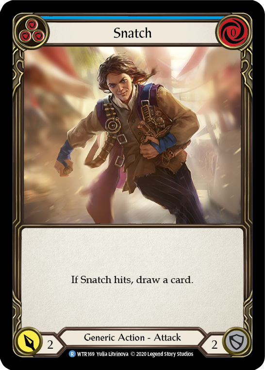 Snatch (Blue) [Welcome to Rathe Unlimited] Unlimited Rainbow Foil