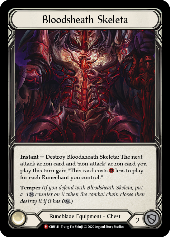 Bloodsheath Skeleta [Crucible of War 1st Edition] 1st Edition Normal
