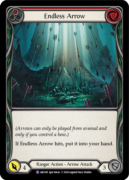 Endless Arrow [Arcane Rising Unlimited] Unlimited Rainbow Foil