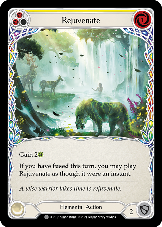 Rejuvenate (Yellow) [Tales of Aria 1st Edition] 1st Edition Normal