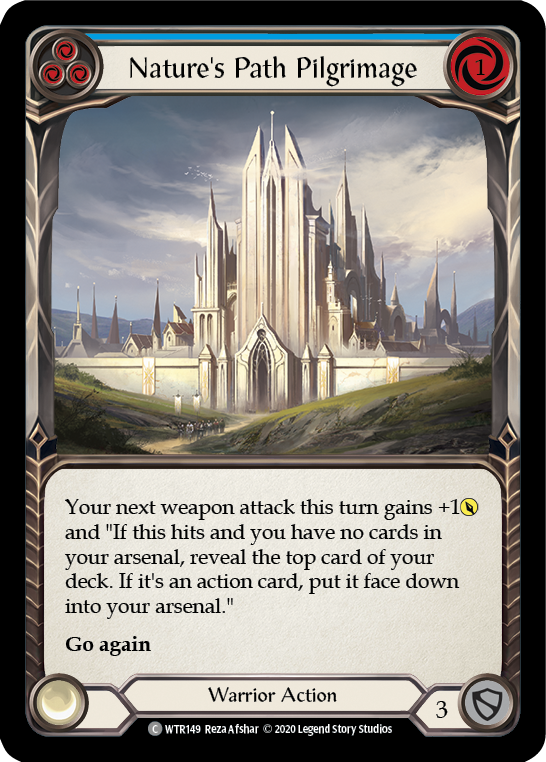 Nature's Path Pilgrimage (Blue) [Welcome to Rathe Unlimited] Unlimited Normal