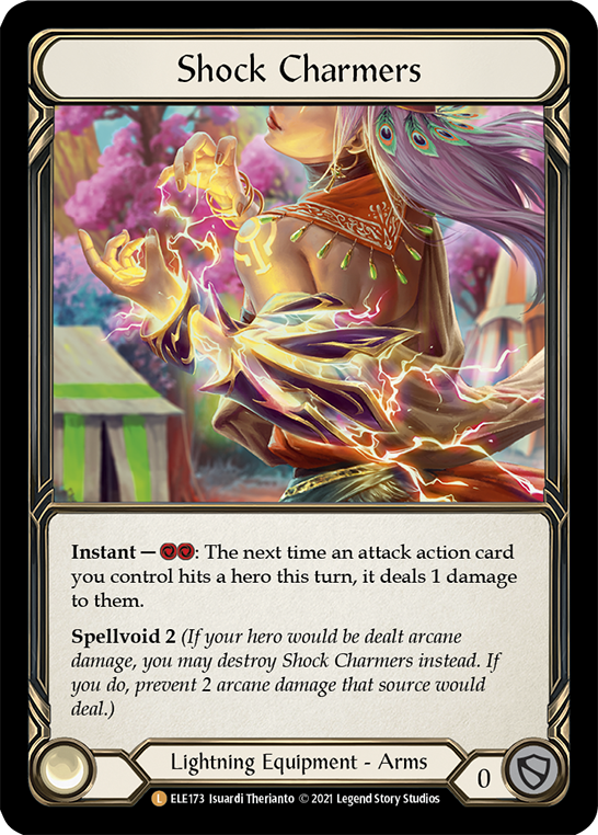 Shock Charmers [Tales of Aria 1st Edition] 1st Edition Cold Foil