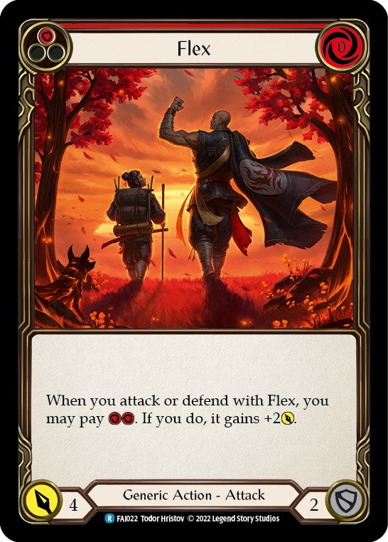 Flex (Red) [Uprising] (Fai Blitz Deck)