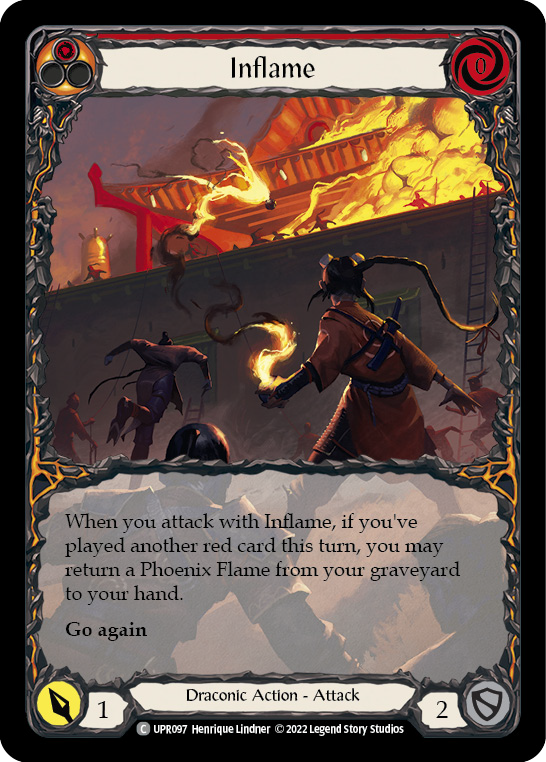Inflame (Extended Art) [Uprising] Rainbow Foil