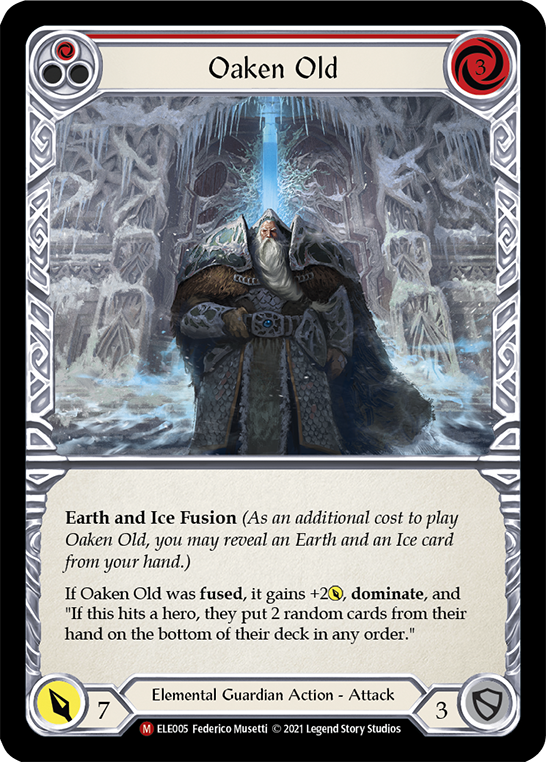 Oaken Old [Tales of Aria 1st Edition] 1st Edition Rainbow Foil