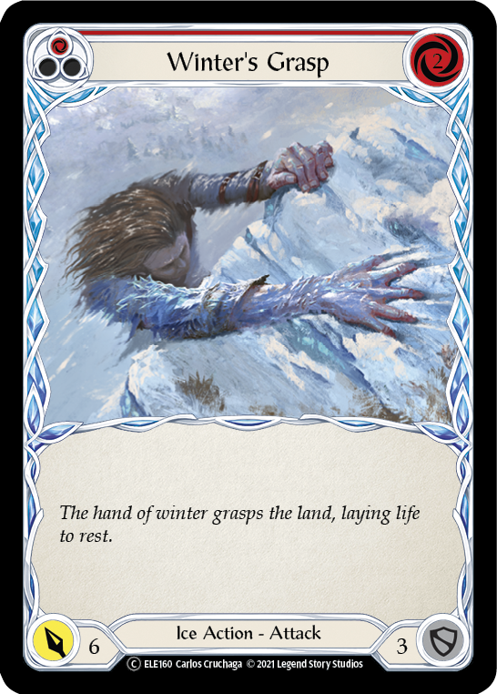 Winter's Grasp (Red) [Tales of Aria Unlimited] Unlimited Rainbow Foil