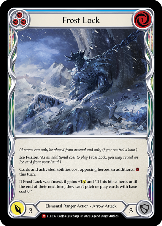 Frost Lock [Tales of Aria 1st Edition] 1st Edition Rainbow Foil