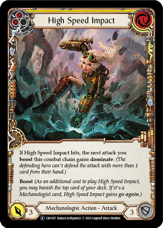 High Speed Impact (Yellow) [Crucible of War Unlimited] Unlimited Normal